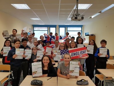 Nos élèves de 6eme du collège Jean Cocteau de Beaulieu sur Mer !