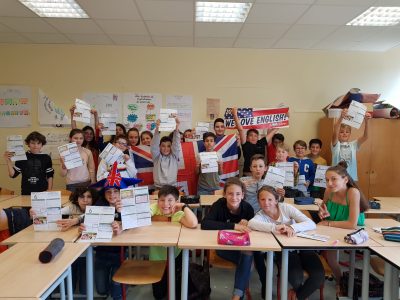 Nos élèves de 6eme du collège Jean Cocteau de Beaulieu sur Mer !