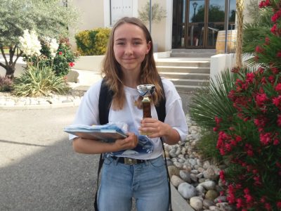 Félicitations à Emma Gaffet qui remporte la 3°place départementale en Ardèche niveau 5° (collège Marie Rivier Bourg St Andeol)