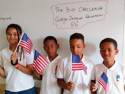 Rivière-Pilote, Collège Jacques Roumain - 6e6
Fiers d'avoir participer au 1er Big Challenge du collège!
