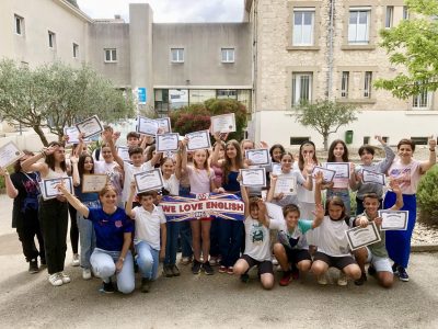 Collège Marie Rivier à Bourg-Saint-Andéol ( 07700). Un grand bravo à tous nos participants et félicitations à Marie Pizano pour la coupe départementale ! Un grand merci aux profs d'anglais qui ont motivé leurs élèves !