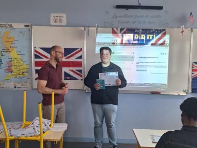 Lycée Professionnel Martin Nadaud de BELLAC
1ère Bac Pro TEB MEE MFER