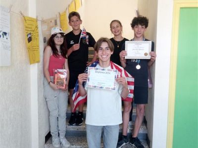 Largentière College Le Portalet Notre Dame , Remise des prix Big Challenge au spectacle de fin d'année