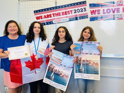 Bravo à la classe 53 du Collège St Joseph du Parchamp 92100 Boulogne. Bravo à Roxanne qui est arrivée 1ère de tous les 5è du Collège et 10è départemental! Bravo aussi à Zoé et Nina. C'est toujours une joie et une très belle émulation pour les élèves de participer au Big Challenge. V. Cichowlas