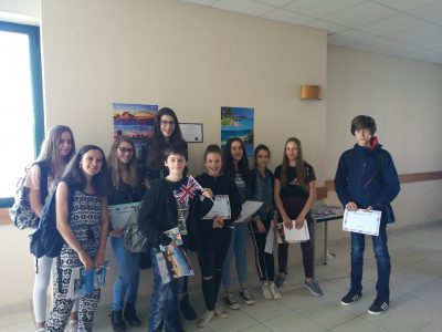 Remise des prix au collège Lucie Aubrac de Bueil (Normandie)