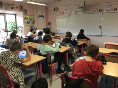 Les méninges des 4A chauffent au collège Simone de Beauvoir à Crolles (Isère) !