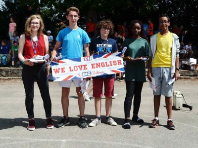 Fontainebleau Collège François COUPERIN
+ de 200 élèves ont participé au Big Challenge ce matin !