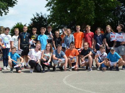 Séminaire de Jeunes, Walbourg.
The group of participants in 4e