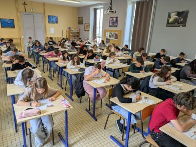 Collège Chavagnes LOUDUN
Only two minutes to go!