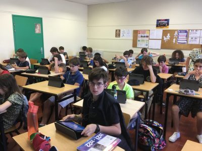 The 6°5 of St Joseph-la Salle school in Toulouse are hard at work for the Big Challenge 2022!