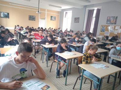 Loudun - Collège Chavagnes
Les élèves du Collège Chavagnes ont été nombreux à passer le concours cette année encore.