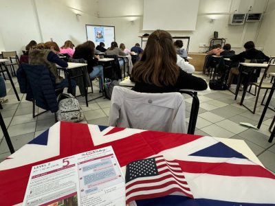 TOULOUSE, Le Caousou classe de 5°5 avec des élèves très concentrés !