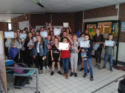 We rock! (Collège Lavoisier d'Auchel dans le Pas de Calais)