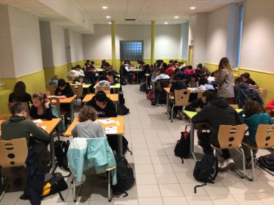 Collège Rouget de Lisle, nos élèves sont concentrés !