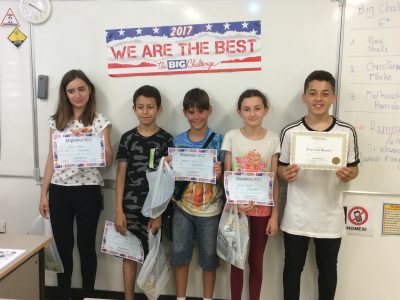 Félicitations aux élèves du Collège Signey Bêcher ( Juan les Pins)