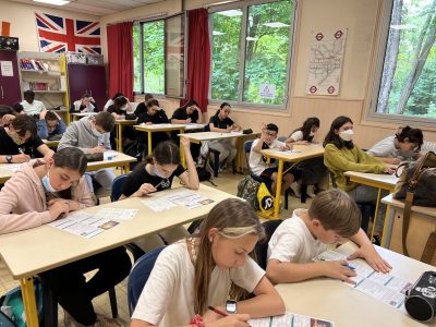 Ablon sur Seine, Collège Sacré-Coeur
Un groupe appliqué ☺️