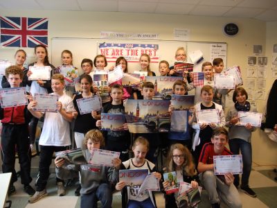 LA SAUSSAYE, Collège André Maurois.
Bravo à tous les élèves de 6èmes et félicitations à Anaelle qui est arrivée 2ème du collège!