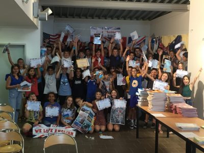 Collège André Ailhaud de Volx
Fiers d’avoir participé au concours.
L’anglais c’est cool! À l'année prochaine!