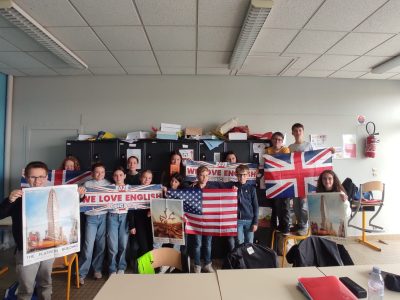 Les élèves de 6e et 5e du collège Sacré Cœur de Sainte Pazanne