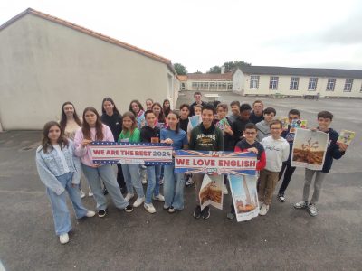 Les élèves de 6e et 5e du collège Sacré Cœur de Sainte Pazanne