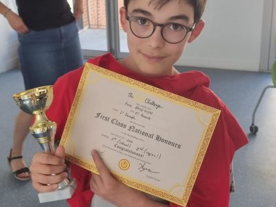GAILLAC collège St Joseph
Notre champiô de 5ième!