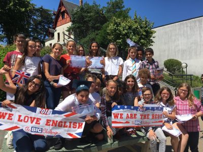 Collège Léonard de Vinci - Tours. Pour leur dernière année, nos fidèles 3èmes sont encore des champions ! Bravo !