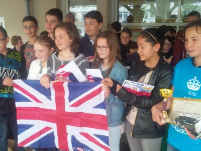 Félicitations tout le monde!
Collège St Augustin à Angers