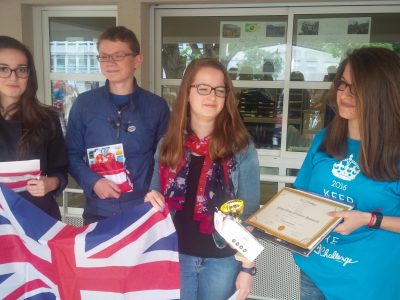 Bravo aux gagnants!
Collège St Augustin à Angers