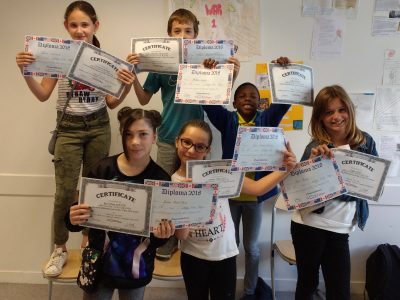 La Celle Saint-Cloud, Collège Victor Hugo.
6°6 Valeria, Valentin, Jeanne, Eva, Mathéo et Léna