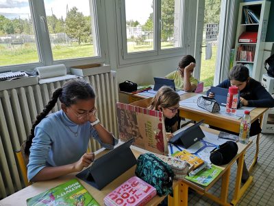 St Aignan Grand Lieu - école St Pierre
Elèves extrêmement concentrés qui prennent le challenge très au sérieux