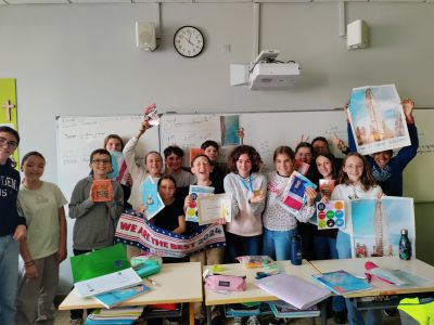 Les élèves de 6e et 5e du collège Sacré Cœur de Sainte Pazanne