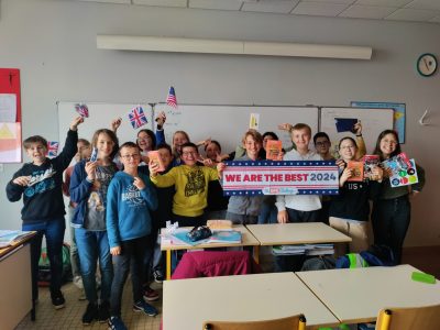 Les élèves de 6e et 5e du collège Sacré Cœur de Sainte Pazanne