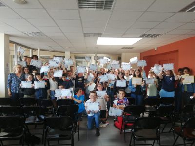 Collège Fernand LEGER - Livarot (14)
Cérémonie de récompenses.
They did it!!!