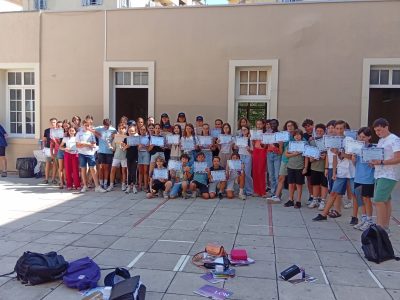 Collège Simon Vinciguerra. Bastia, Corse. Un grand bravo à nos élèves de 5 e