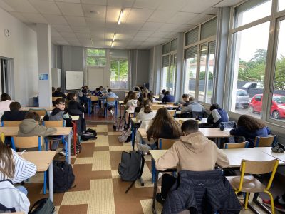 collège gaston carrère de Casseneuil 47440!
merci à vous pour l'organisation, toujours sans faille.