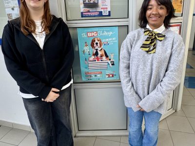 C’est un duo de choc aujourd’hui qui a participé au Big Challenge : Cassy et Tracy du lycée Cisson à Toulon ☀️