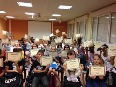 Senlis, Collège La Fontaine des Près
Les élèves étaient ravis de la cérémonie de remise des prix !