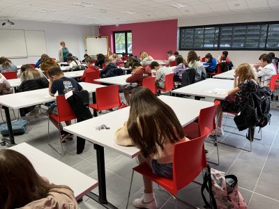 Vergt - Collège des trois vallées
Ça planche au pays de la fraise!