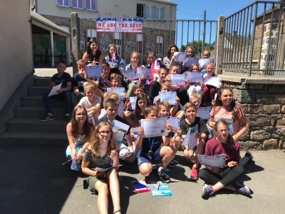 Tessy Bocage (50420) - Collège Ste Marie
La remise des récompenses pour nos 35 participants.