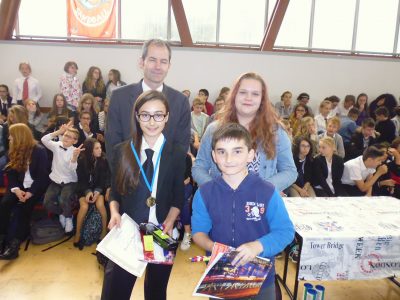 Collège Jean Baptiste Pellerin de Beauvais, les gagnants en 4e !