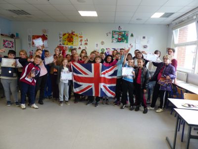 Collège Felicien Joly de Fresnes sur Escaut (59): le goûter des récompenses!