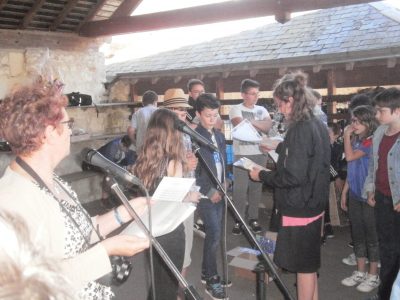 Collège Chavagnes, Loudun - le jour de la remise des prix du Big Challenge 2018