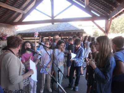 Collège Chavagnes, Loudun - le jour de la remise des prix du Big Challenge 2018. Des heureux gagnants