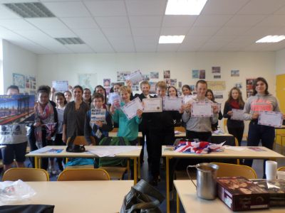 Mardi 14 juin : remise des prix au Collège Petite Lande de Rezé
bravo à tous les participants