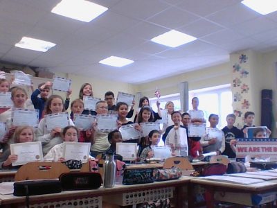 SAINT MARTIN BOULOGNE - ECOLE SAINT CHARLES

Bravo aux élèves des classes CM2. We love English!