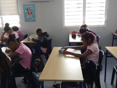 Sainte Marie Collège Joseph Lagrosillière.
Dure journée pour les élèves de 3eme : encore un challenge à relever après avoir terminé le Brevet Blanc.