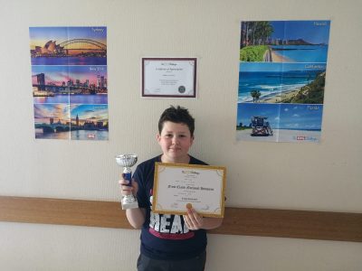 Remise des prix au collège Lucie Aubrac de Bueil (Normandie)