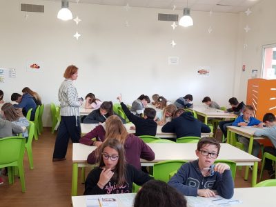 Le jeudi 9 mai, 40 élèves toutes classes confondues, ont passé le Concours en Anglais the Big Challenge au Collège Ste Claire Nérac.