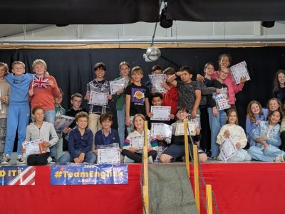 Voici la remise aujourd'hui des élèves CM2 de L'école Saint Charles à Saint Martin Boulogne (62)