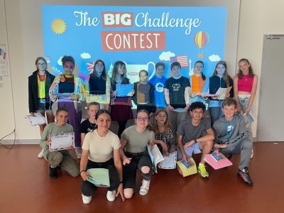 Les élèves du collège Mont Miroir à Maîche ont adoré leurs lots. Un grand merci à toute l’équipe The Big Challenge !
